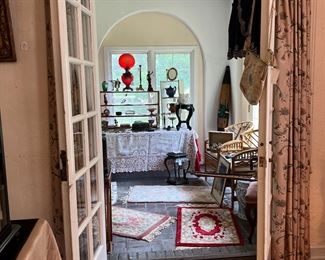 SUNROOM OFF THE LIVING ROOM