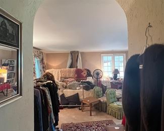 Into the master bedroom