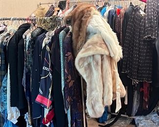 Racks and racks of clothing