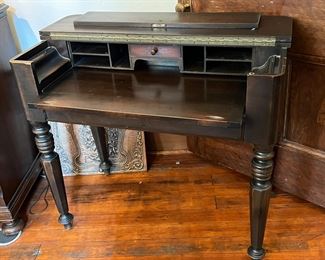ANTIQUE SPINNET DESK
