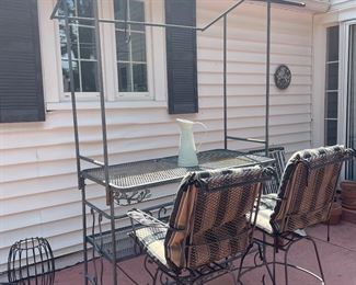 Iron patio