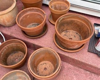 Clay pots