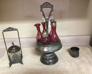 Antique Silver Plated Items