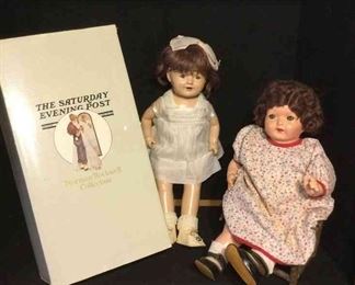 Norman Rockwell Rosebud Doll