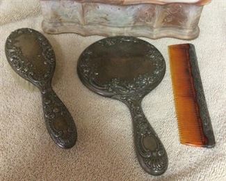 Vintage Bathroom Display Items Nice