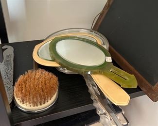 Vintage hand mirrors 