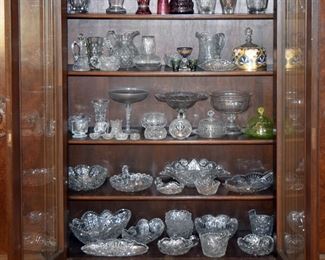 Large Selection of Cut Glass and Crystal