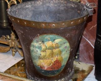 Late 18th / Early 18th Century Leather Fire Bucket