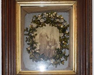 Late 19th Century Mourning Wreath