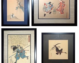From a Collection of Japanese Woodblocks