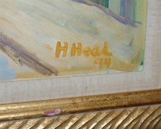 Hallie Head, artist, 1994