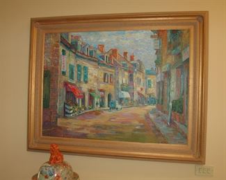 Panting by Barbara Evans, Birmingham