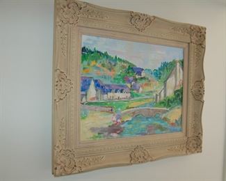 Painting by Hallie Head