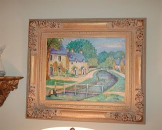 Painting by Hallie Head, Montgomery