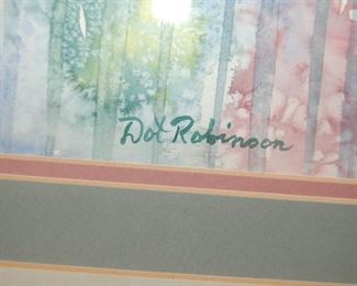 Dot Robinson, artist