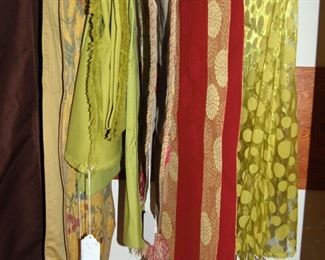 Beautifully wandered table cloths and runners