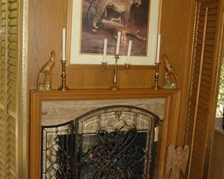 Ceramic safari animals