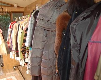 Women's coats and sweaters