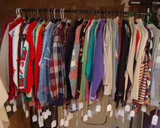 Numerous name brand blouses