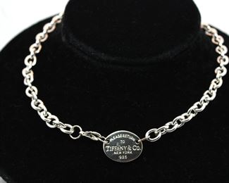 Sterling Tiffany Chain Necklace