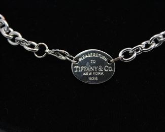 Sterling Tiffany Chain Necklace