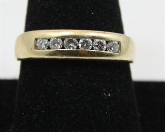 18K Yellow Gold Eternity Ring