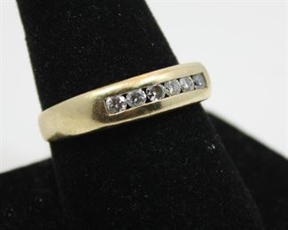 18K Yellow Gold Eternity Ring