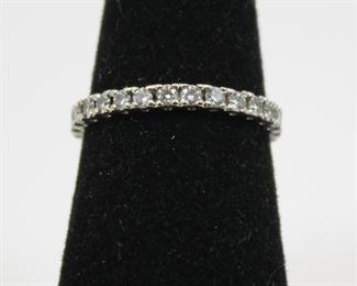 18K Yellow Gold Eternity Ring