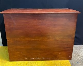 Antique Cherry Firewood Chest