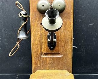 Antique Wall Telephone