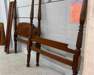 Atq Mahogany Bed Frame