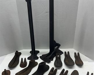 Atq Cast Iron Shoe Cobblers Tools