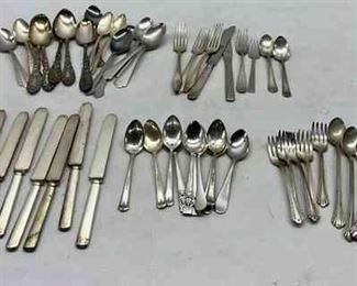 Stainless Plated Silver Flatware