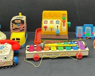 Vintage FischerPrice Toys