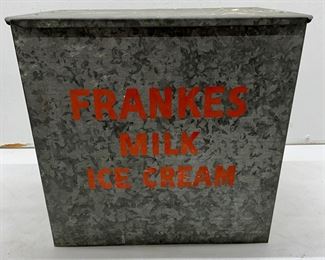 Vtg Milk Bottle Cooler