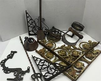 Wrought Iron Metal Accents