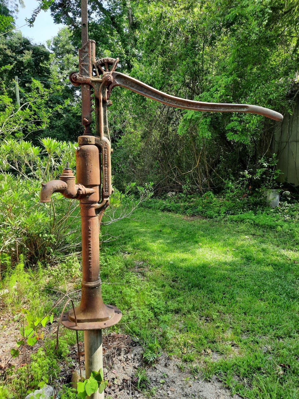 antique pump