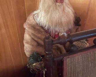 Santa With a Mink Stole