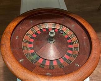 Antique Roulette Wheel