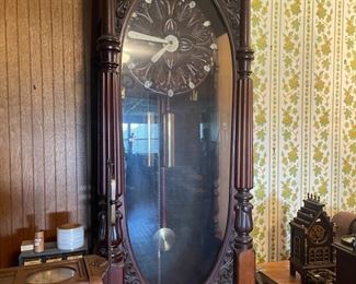 Very Large Working Grandfather Clock