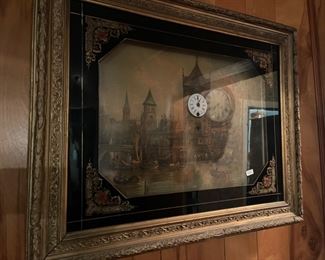 Art with a Clock inside