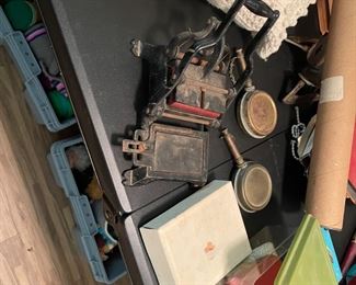 Antique Mini Printing Press