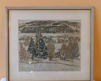 Boston Corners, Berkshire Hills by David Brown Milne