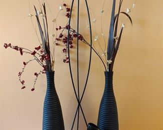 Black Floor Vases More