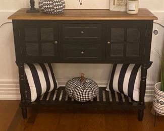 Black Console Table
