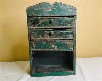 Primitive Metal Wall Cabinet