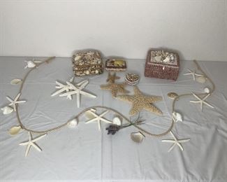 Seashell and Starfish Decor