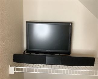 22" Soyo LCD Monitor & Dynex Soundbar