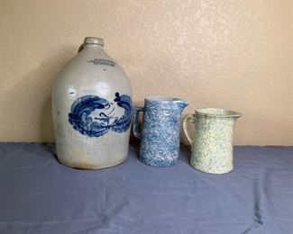 CE Pharis & Co. Stoneware Jugs