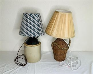 Jug Lamps